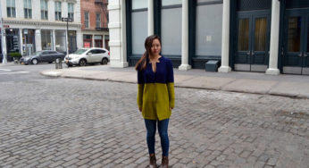 COLORBLOCK CARDIGAN