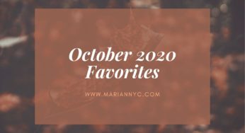 OCTOBER 2020 FAVORITES
