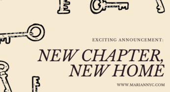NEW CHAPTER, NEW HOME