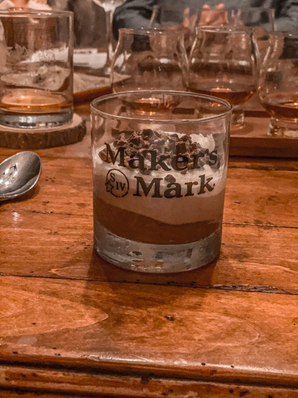 Makers Mark Hobbit House Dessert