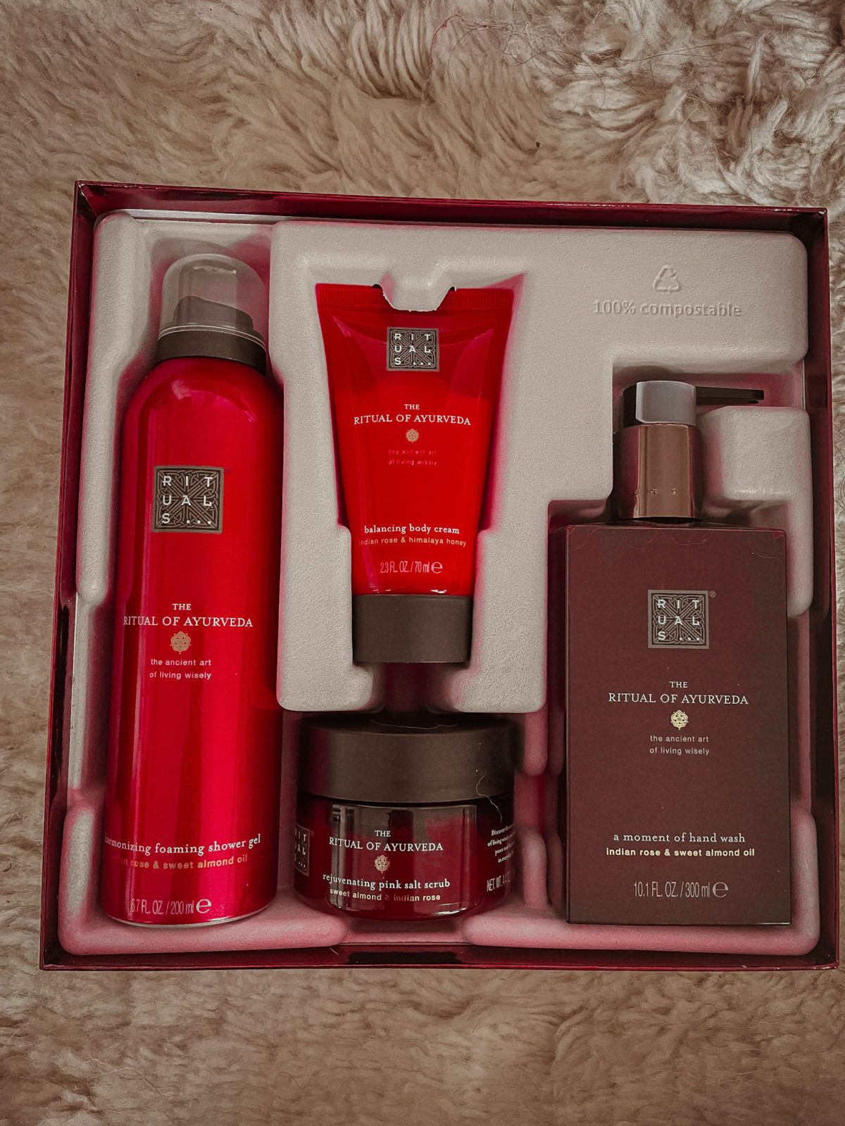 The Ritual of Ayurveda - Medium Limited Gift Set = Body Cream 70ml