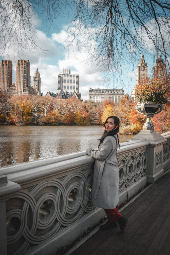 bow bridge central park