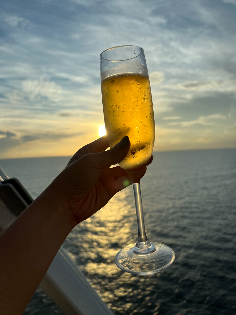 celebrity edge champagne