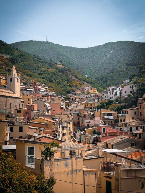 riomaggiore view