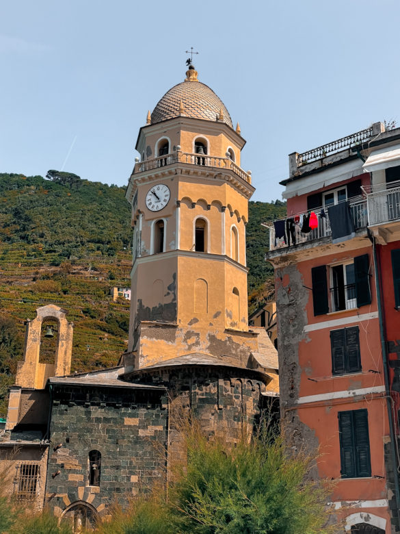 vernazza bell tower