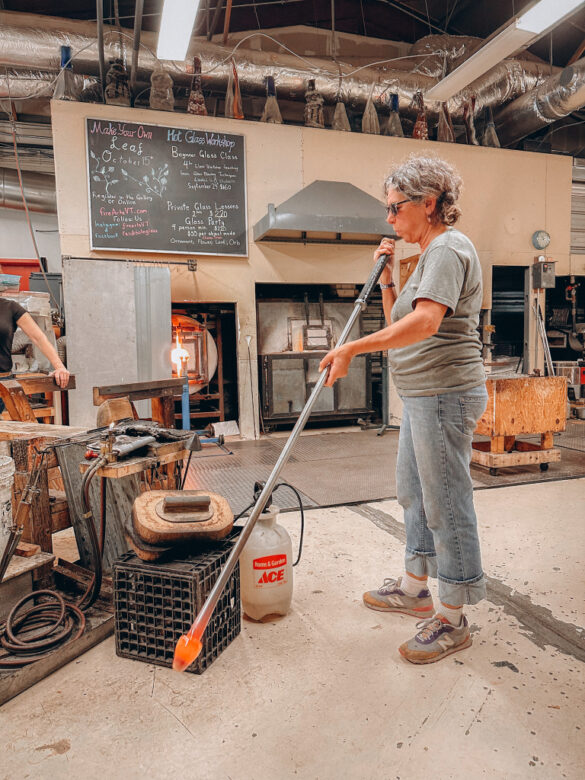 glass blowing