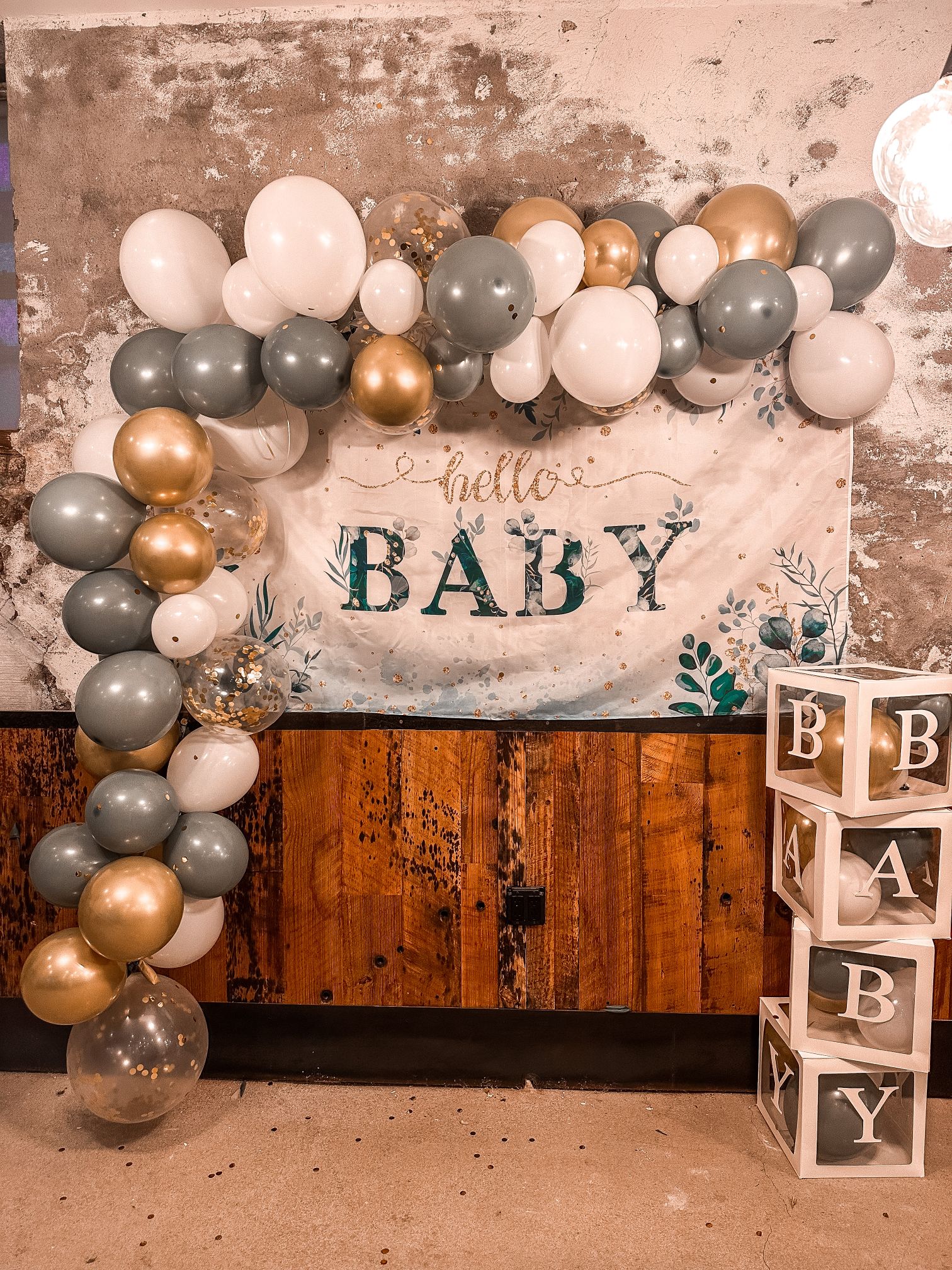 baby shower forest woodland theme