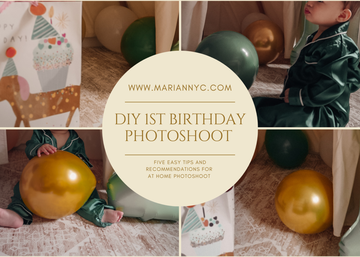 DIY 1ST BIRTHDAY PHOTOSHOOT