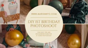 DIY 1ST BIRTHDAY PHOTOSHOOT