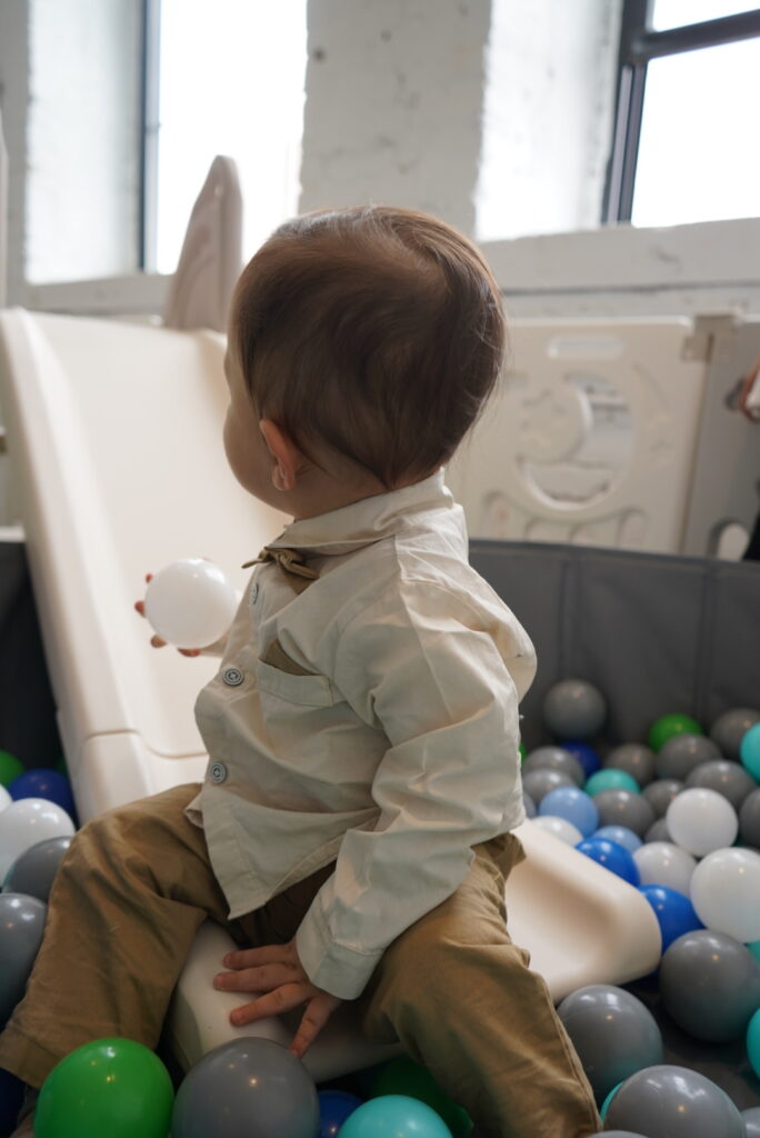ball pit slide