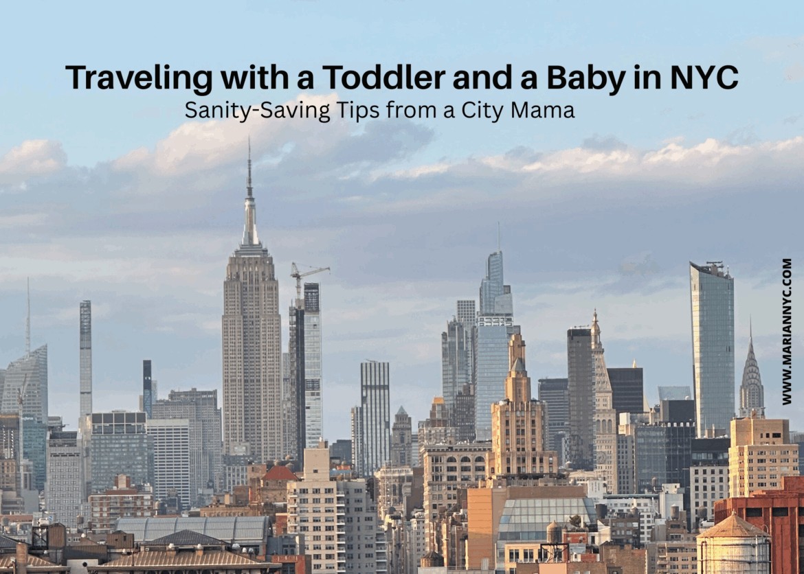 traveling with a toddler and a baby
