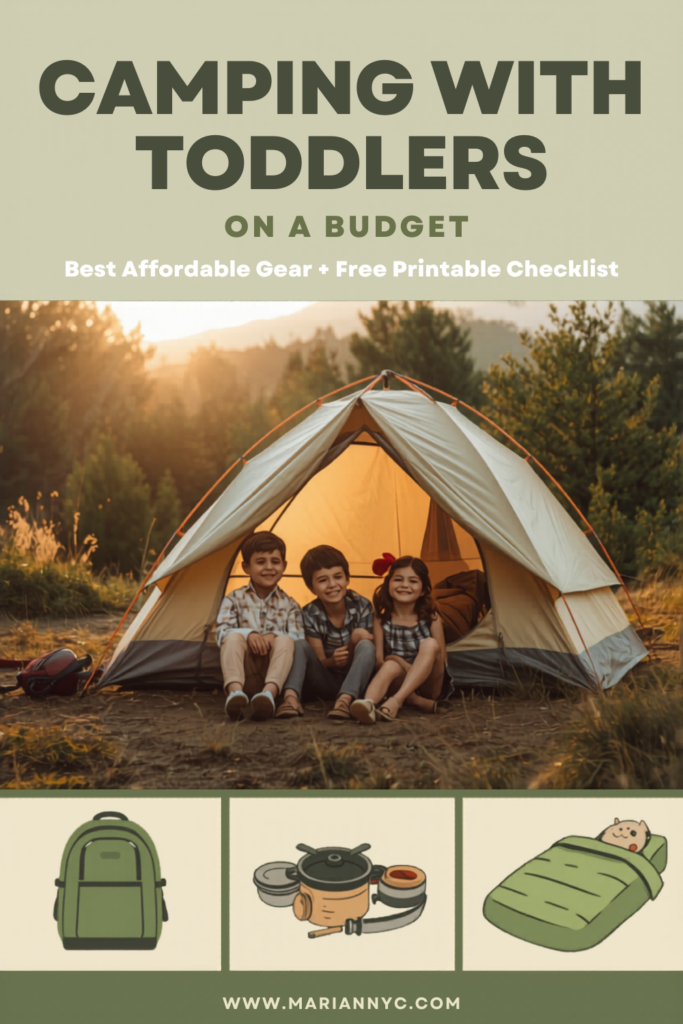 camping with toddlers
