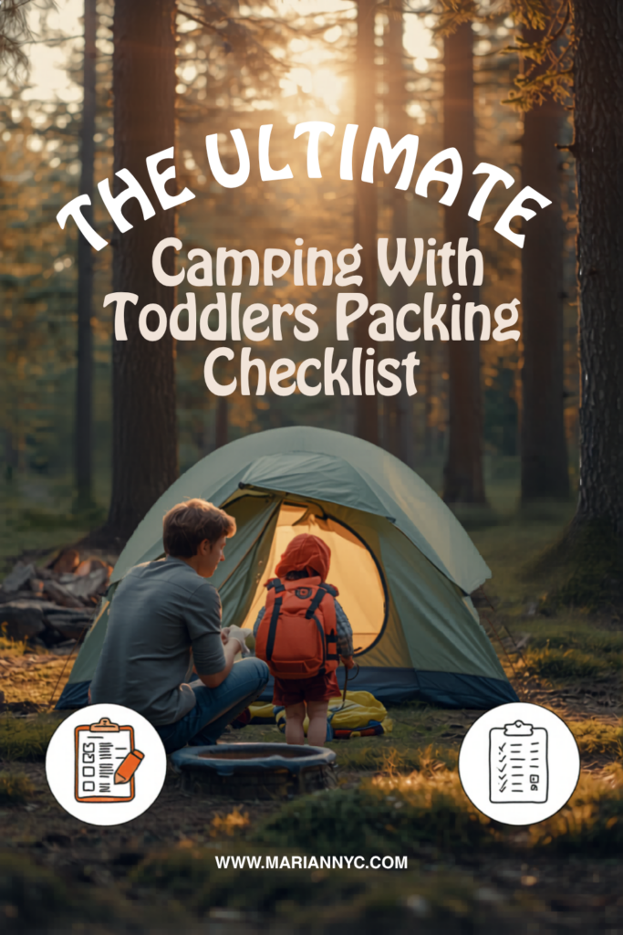 camping with toddlers