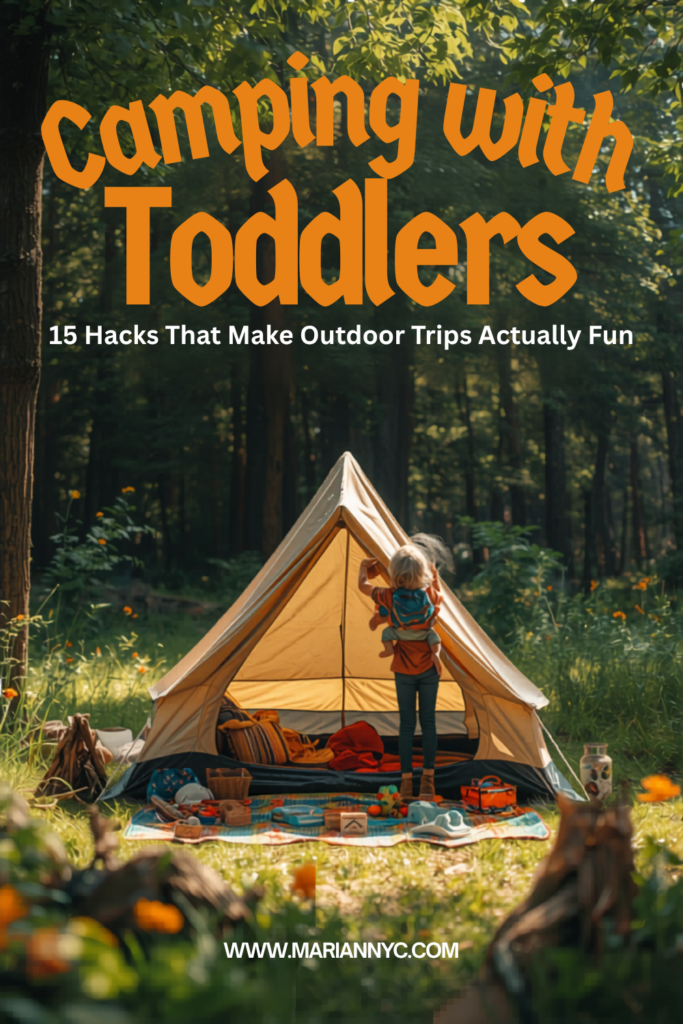 camping with toddlers